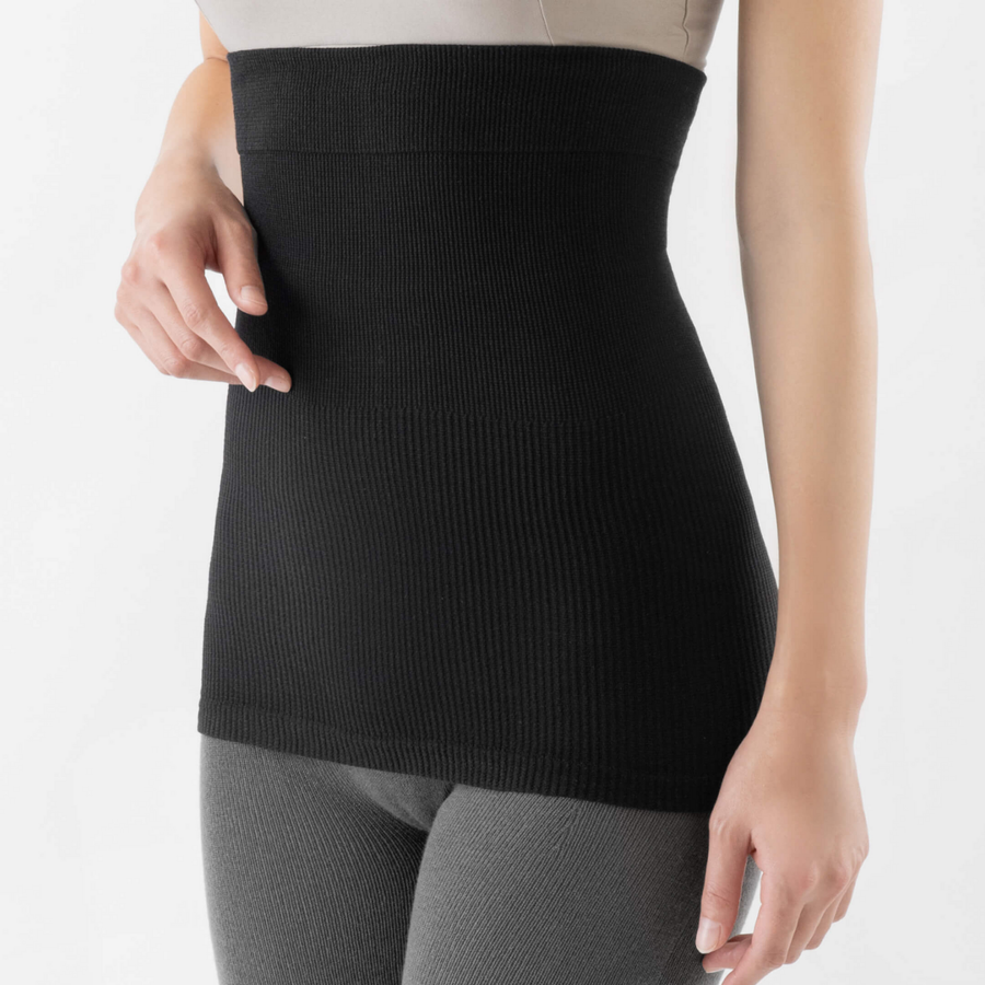 Ｂｅ-ｆｉｔ ビーフィット おやすみリラクエステ コットンシルク腹巻／フリーサイズ（ブラック） 光電子®繊維