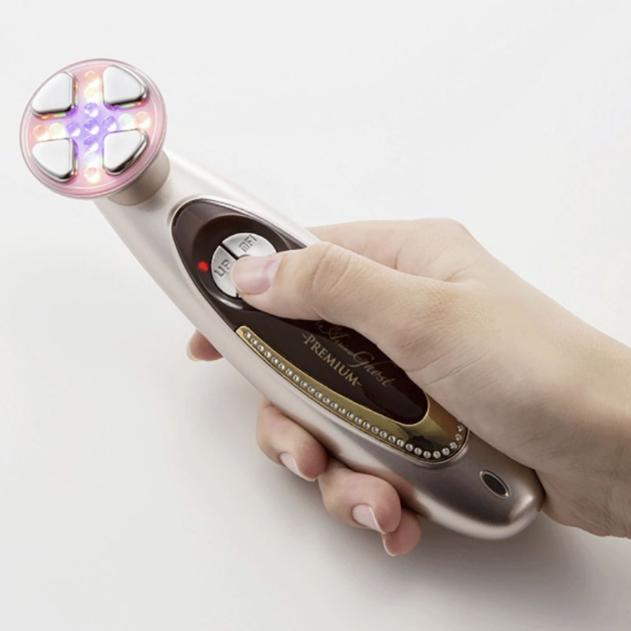 Ｍｉｓｓ Ａｒｒｉｖｏ Ｇｈｏｓｔ ミスアリーヴォ ゴーストプレミアム＆専用美容液セット／中高周波・ＥＭＳ・ＬＥＤ・ＭＦＩＰ搭載本格美容機器