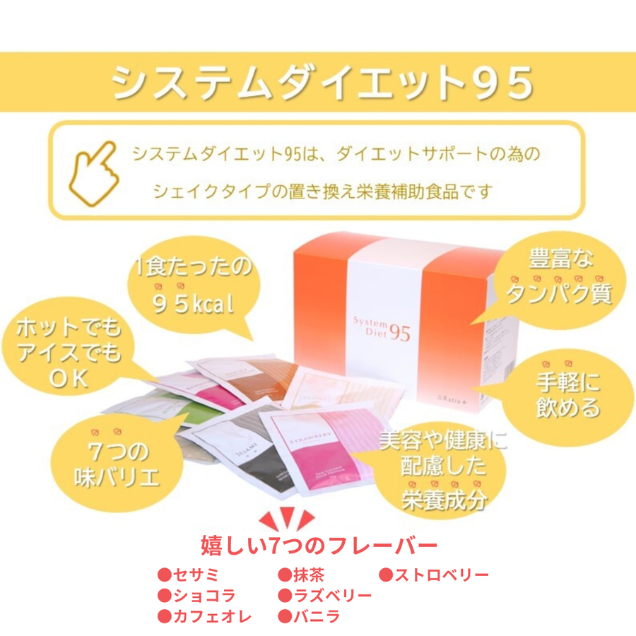 ＆Ｒａｔｉａ アンドラティア システムダイエット９５／ＮＥＷ（３０ｇ×１４包）置き換えダイエット食品