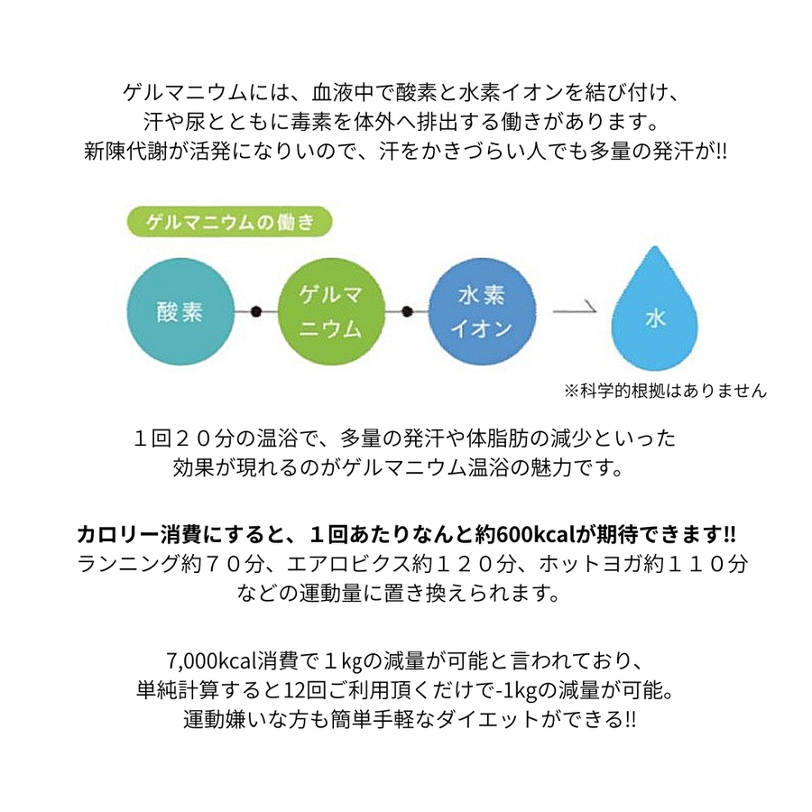 高純度 有機ゲルマニウム粉末／業務用（５０ｇ）有機ゲルマニウム温浴料