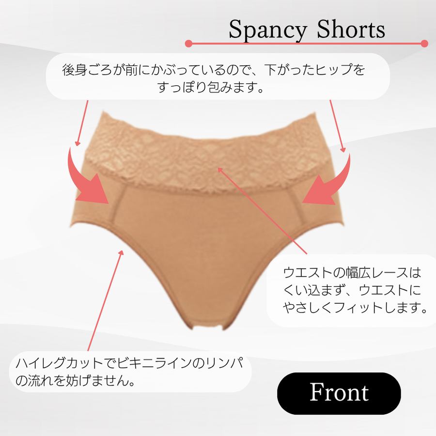 ＥｌｅＭｏｉ エレモア スパンシーショーツ（カラー全５色）超高級綿素材