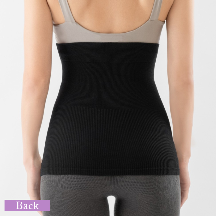 Ｂｅ-ｆｉｔ ビーフィット おやすみリラクエステ コットンシルク腹巻／フリーサイズ（ブラック） 光電子®繊維