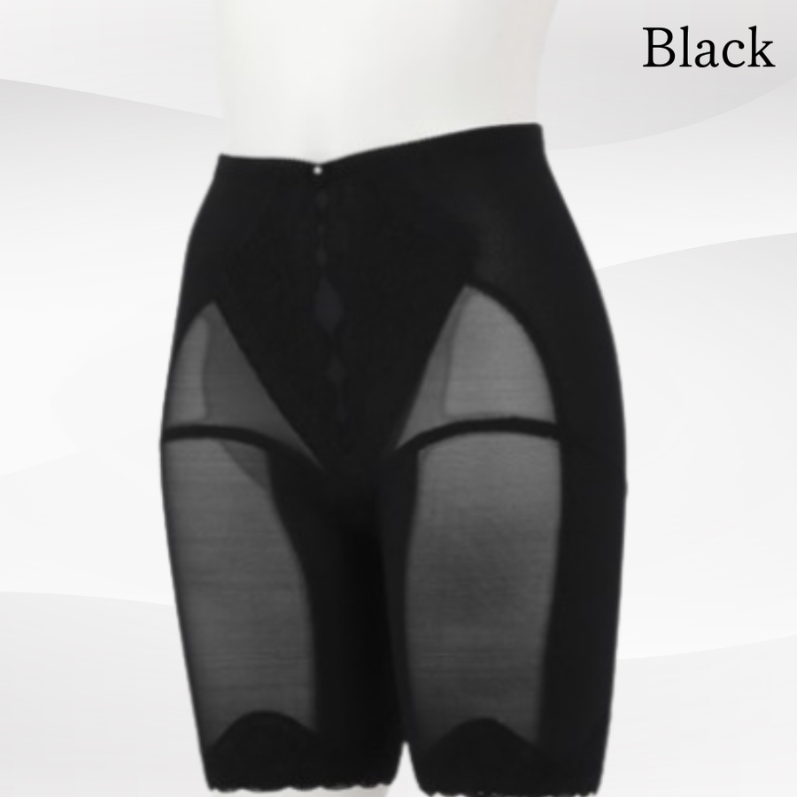 ＥｌｅＭｏｉ エレモア ロングガードル／パープル・ブラック・モカ（カラー３色）