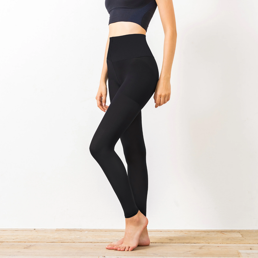 Ｂｅ-ｆｉｔ ビーフィット 燃活サポート美脚レギンス／光電子®繊維（ブラック）