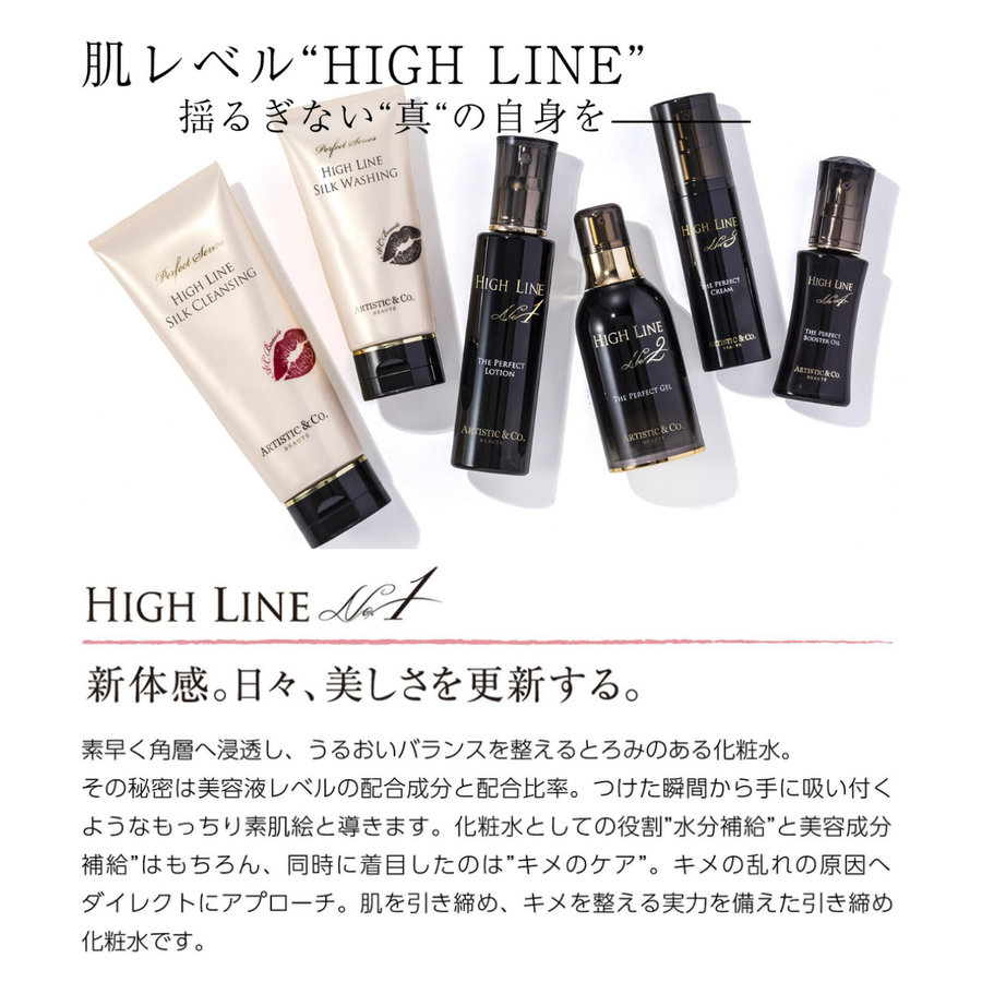 ハイラインＮｏ.１ ザ パーフェクトローション（１２０ｍｌ）収れん化粧水