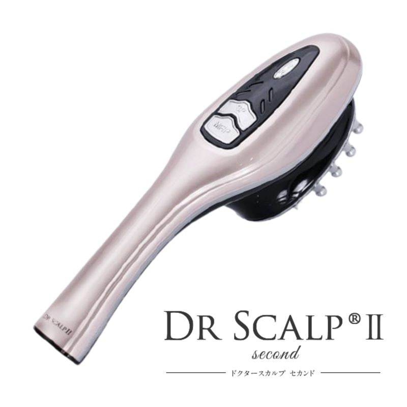 DR SCALP2ドクタースカルプ２ 頭皮＆フェイス美容器New エクセレントVEGプラス付き ブラッシング 髪頭皮ケア パルス タッピング 指圧 エステ ＬＥＤ 振動