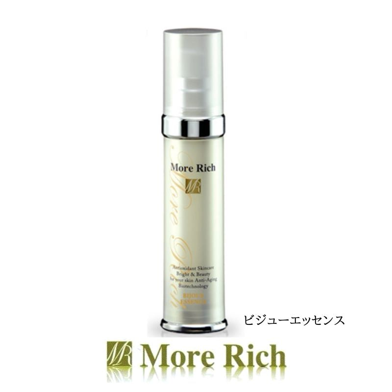 Ｍｏｒｅ　Ｒｉｃｈ／モアリッチ　ビジューエッセンス　（５０ｍｌ）#ＥＧＦ美容液 乾燥 代謝 保湿 バリア イオン導入 超音波導入プラセンタ フラーレン ツヤ 弾力 ターンオーバー ドクターシューティカル