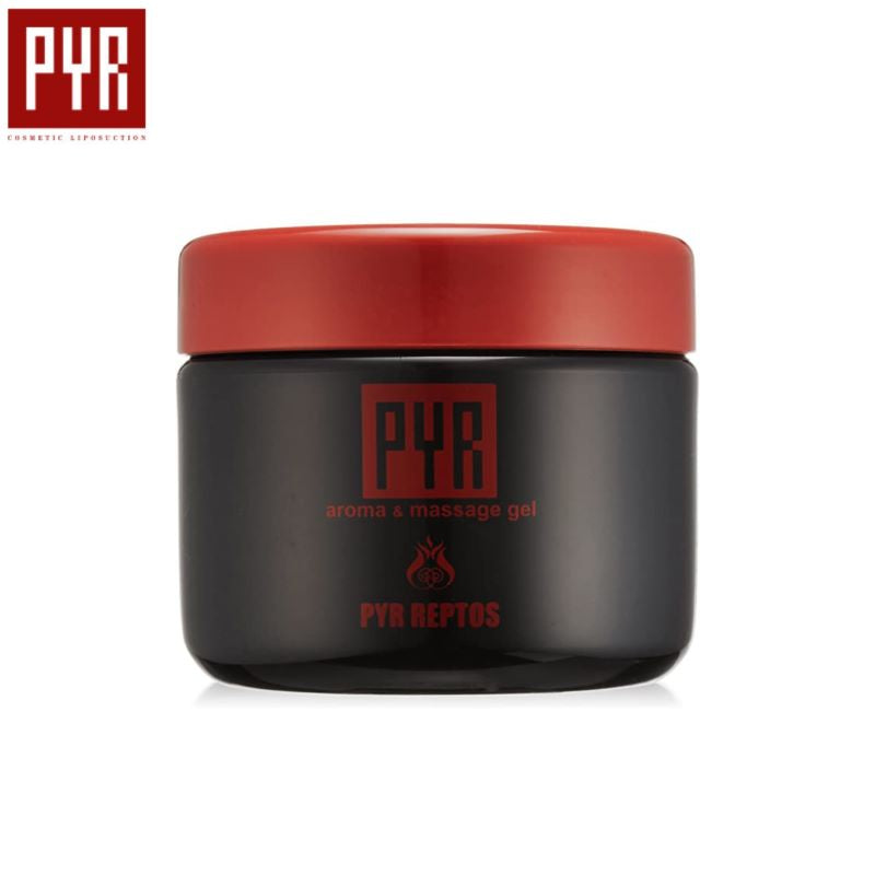 PYR（パイラ） レプトス　（３５０ｇ）　マッサージ専用アロマジェルもみ出し 有効成分 減量 脂肪 燃焼 アロマ 香り 心地よい 老廃物 ピーリング フェイス 二の腕 ふともも ヒップ