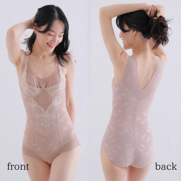 ミディアム補正 スムースメイク 多機能ボディスーツ （カラー３色） ＴＰＮ１９ New リニューアル 締め付け 段差 ハミ肉 着用感 なめらか 快適 タムラ