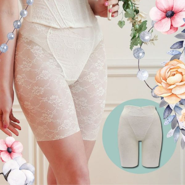 プルミエール 高級レースソフトガードル（シルクホワイト） ブライダル レース インナー下着 ウエディング ドレス タムラ