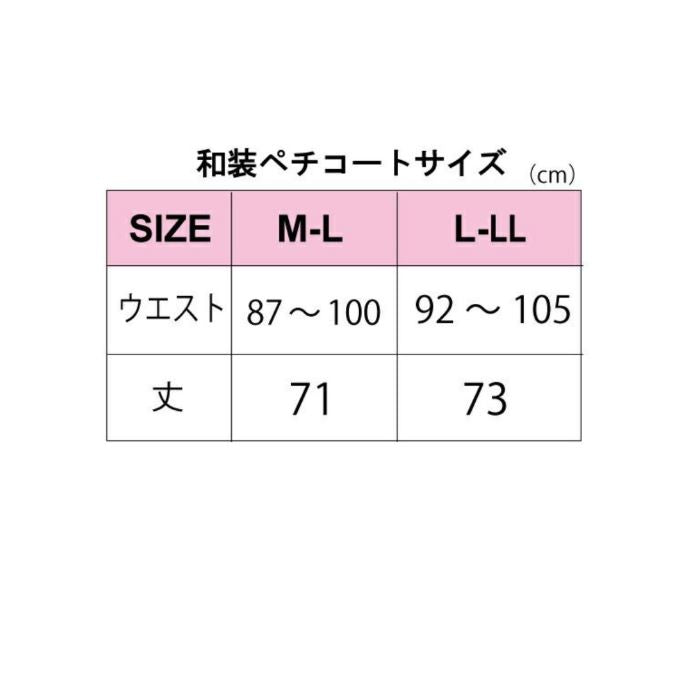 和装用スリップ （ペチコート） しとや華／ホワイト ＴＰＵ３６ 透け防止 ソフト しなやか ストレッチ 吸汗加工 スカートタイプ 日本製 タムラ