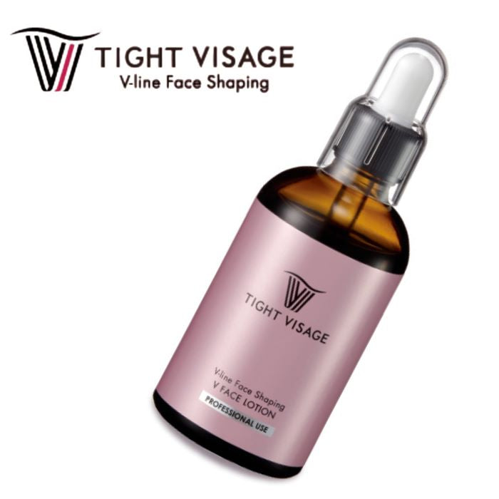 タイトヴィサージュ Ｖフェイスローション NEW（１００ｍｌ） 小顔専用 エッセンス たるみ むくみ 小顔脂肪 燃焼 カルニチン フェイスライン ラシンシア
